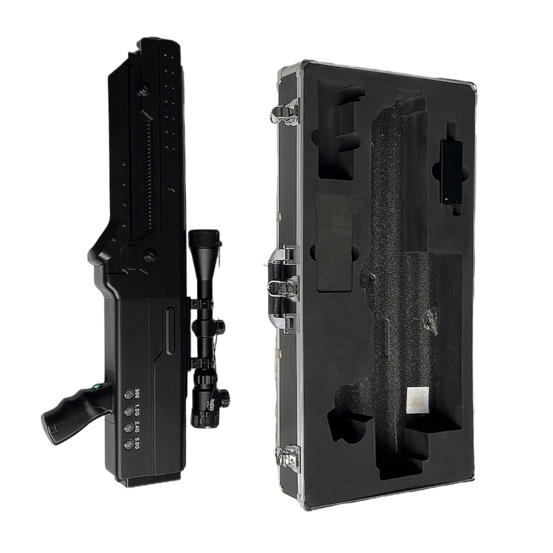  永仁手持便携式枪型低空防御反制四通道A型