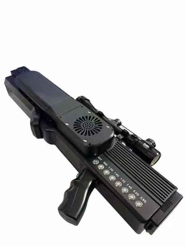  永仁手持便携式枪型低空防御反制八通道
